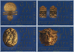 87310 MNH VATICANO 2001 TESOROS DEL MUSEO ETRUSCO - Used Stamps