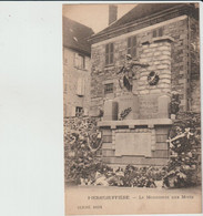 Pierre Buffiere (87 - Haute Vienne) Le Monument Aux Morts - Pierre Buffiere