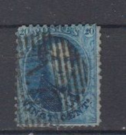 BELGIË - OBP - 1863 - Nr 15  (N.I - (NORD N° 1) - Coba + 6.00 € - Postmarks - Lines: Ambulant & Rural