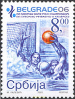 195463 MNH SERBIA 2005 XVI CAMPEONATO DE EUROPA DE WATERPOLO - Water Polo