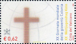 160497 MNH VATICANO 2005 DIA MUNDIAL DE LA JUVENTUD - Used Stamps