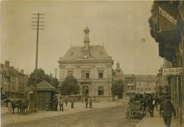 Attigny * Carte Photo * Place Sous Occupation Allemande ! * WW1 Guerre 14/18 War - Attigny