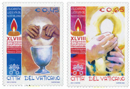 158775 MNH VATICANO 2004 48 CONGRESO EUCARISTICO MUNDIAL EN GUADALAJARA, MEJICO - Used Stamps