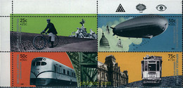 5585 MNH ARGENTINA 2000 MEDIOS DE TRANSPORTE - Oblitérés