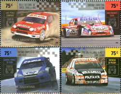 194229 MNH ARGENTINA 2006 COCHES DE CARRERAS - Oblitérés