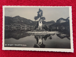 AK: St. Gilgen - Ochsenkreuz, Gelaufen 7. IX. 1936 (Nr. 3478) - St. Gilgen