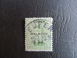 Nr OC 55 - Centrale Stempel Eupen - OC55/105 Eupen & Malmédy