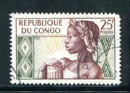 CONGO- Y&T N°135- Oblitéré - Gebraucht