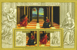 187400 MNH VATICANO 2005 MUSEO DEL VATICANO Y MUSEO DEL LOUVRE - Used Stamps