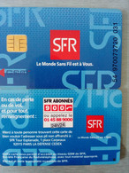 FRANCE GSM LIGNE SFR MINT UT - Nachladekarten (Handy/SIM)