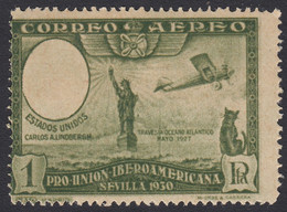 ESPAÑA - SPAGNA - SPAIN - ESPAGNE - 1930 - Yvert Posta Aerea 80b, Nuovo MNH, Non Centrato. - Neufs