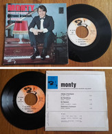 RARE French EP 45t RPM BIEM (7") MONTY (Eric Charden, 1967) - Ediciones De Colección