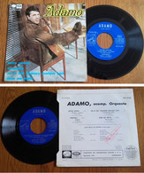 RARE Spanish EP 45t RPM (7") ADAMO (Espagne, 1967) - Ediciones De Colección