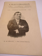 Petit Programme 2 Volets/Comédie Française/M De Féraudy/Souvent Homme Varie/L'Ami Fritz/L'Illustration/1896 COFIL13 - Programs