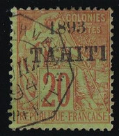 Tahiti N°25 - Oblitéré - TB - Usati