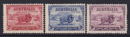 Australia, Scott 147-149 (SG 150-152), MNH - Mint Stamps