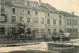 Stenay * Lazarett * Hôpital Hospice * Cachet Militaire Au Dos * Attelage - Stenay