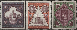 SM23-25N - San Marino 1894, Sassone Nr. 23/5, Serie Completa Di 3 Francobolli Nuovi Senza Linguella - Unused Stamps