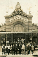 St Pol Sur Ternoise * Carte Photo 1910 * Les Employés De La Compagnie Du Nord à La Gare * Ligne Chemin De Fer * Cheminot - Saint Pol Sur Ternoise