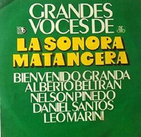 GRANDES VOCES DE LA SONORA MAT6ANCERA-GRANDA-BELTRAN-PINEDO-SANTOS-MARINI -VG++ - World Music