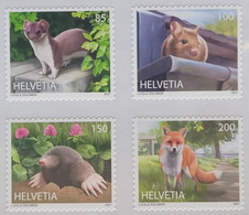 2021 Zu 1811-1814 / SBK 1808-1811 / Mi 2690-2693 / YT 2616-2619 Animaux En Ville **/MNH - Ungebraucht