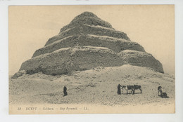 AFRIQUE - EGYPTE - SAKKARA - La Pyramide - Piramiden