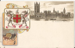 CPA Raphael Tuck N°879 - Pionnière - The Houses Of The Parliament - London - Houses Of Parliament