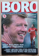 Middlesbrough Vs Liverpool 2002  Football Match Program - Boeken
