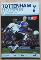 Tottenham Hotspur Vs Cardiff City 17. 1. 2007  Football Match Program - Boeken