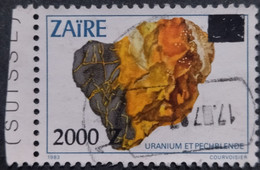 ZAIRE 1991 Stamp Surcharged. USADO - USED. - Used Stamps