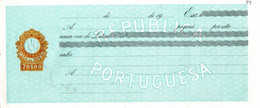 PORTUGAL - Letra Nova-70$00 - Neufs