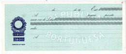 PORTUGAL - Letra Nova-com Sub Carga-3$00-1$00 - Neufs