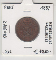 Netherlands East Indies 1 Cent  1857 Spl - Nederlands-Indië