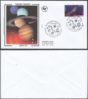 Andorre  2009-Andorre-Française- Lettre 1er. Jour Emission. Mi Nº 694. Theme: Cosmos....... (EB) DC-111263 - Used Stamps