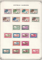 Nouvelle Calédonie - Collection Vendue Page Par Page - Timbres Neufs * Avec Charnière / Oblitérés - B/TB - Collections, Lots & Séries