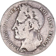 Monnaie, Belgique, Leopold I, 1/2 Franc, 1835, Bruxelles, TB, Argent, KM:6 - 1/2 Franc
