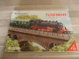 Vieille Catalogue Fleischmann - Le Train-modèle Des Proffesionels - 25 Ans Du N "Piccolo" 1969/1994 - Français