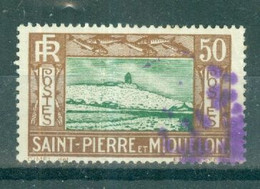 SAINT-PIERRE ET MIQUELON - N°147 Oblitéré. Timbres De 1932-33. - Usati