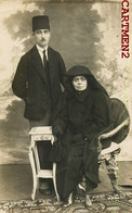 CARTE PHOTO : ARMENIE COUPLE D'ARMENIENS ARMENIA - Armenien