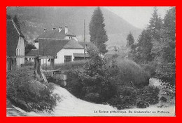 CPA UNDERVELIER (Suisse)  De Undervelier Au Pichoux. Usine Des Corbets...P535 - Undervelier