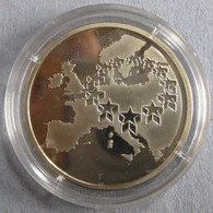 Allemagne Europa 10 Euro 1998 Carte De L'Europe, Dans Sa Capsule , 30 Mm - Germania