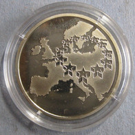 Allemagne Europa 10 Euro 1998 Carte De L'Europe, Dans Sa Capsule , 30 Mm - Germania