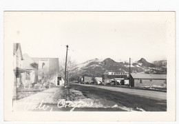 Vale Oregon, Main Street, Business Signs, C1940s Vintage Real Photo Postcard - Altri & Non Classificati