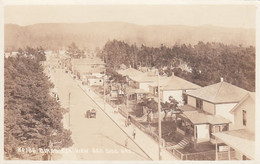 Seaside Oregon, Bird's Eye View Busy Street Scene, C1900s/10s Vintage Real Photo Postcard - Altri & Non Classificati
