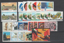 San Marino - Lotto Nuovi In Serie Complete Al 50% Del Facciale - Promo          (g8929) - Collections, Lots & Series