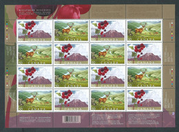 Canada # 2106a (2105-2106) - Full Pane Of 16 MNH - Biosphere Reserves - Feuilles Complètes Et Multiples