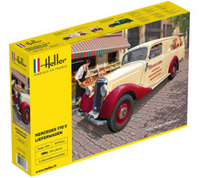 Heller - MERCEDES 170 V Fourgon Lieferwagen Maquette Kit Plastique Réf. 80736 NBO Neuf 1/24 - Auto's