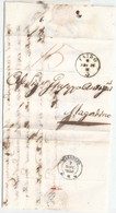 Brief Ohne Marke  Faido - Magadino         1856 - Covers & Documents