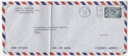 Canada Air Mail Letter Cover Posted 1958 To Switzerland B221201 - Storia Postale
