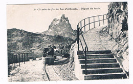 FR-4789  LAC D'ARTOUSTE : Chemin De Fer - Depart Du Train - Bearn